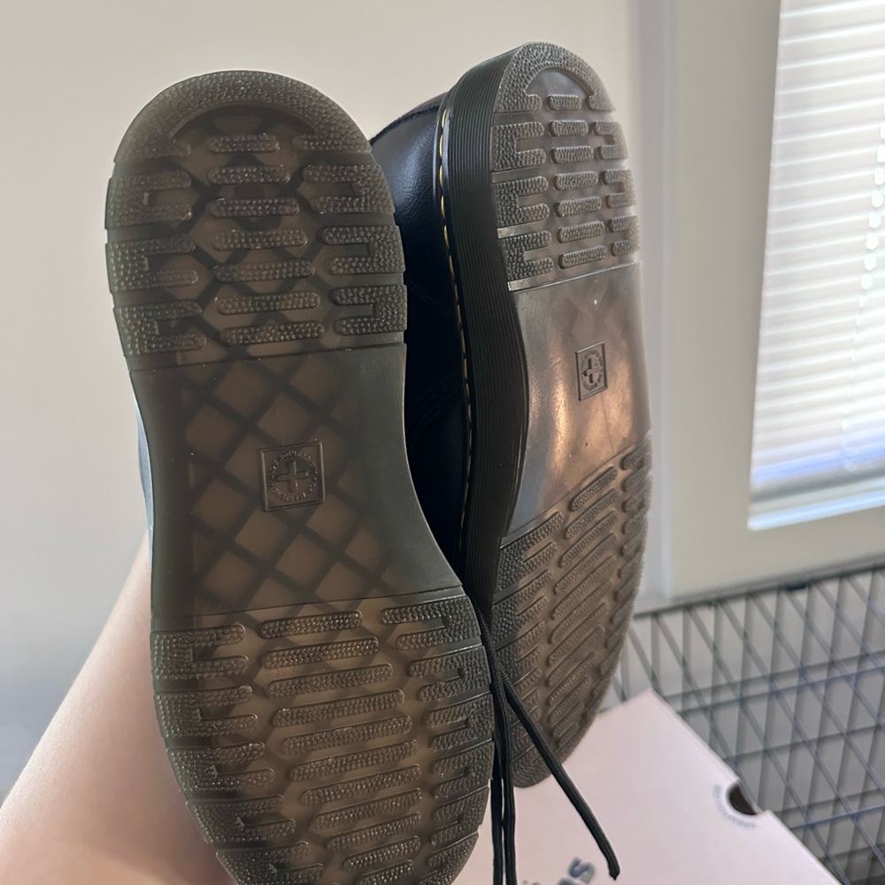 Dr. Martens Black Leather Boots - Picture 6 of 8